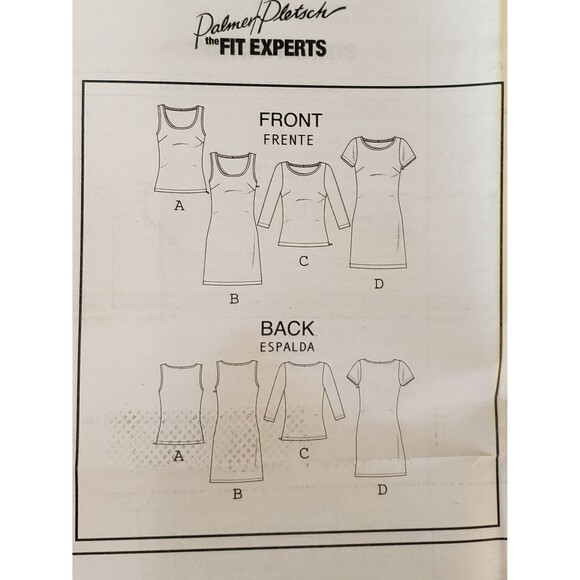 Misses Top and Dresses Sewing Pattern McCalls M6355, Size 8, 10, 12, 14, 16 - Picture 2 of 6